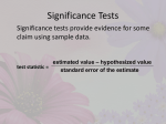 Topic 13 Confidence Intervals