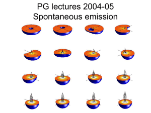 Why spontaneous emission