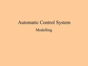 Automatic Control System