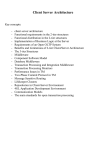 Client Server Architecture