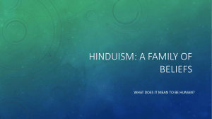 Hinduism Tabor Week 3