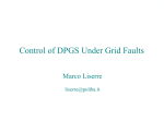 Control of DPGS Under Grid Faults
