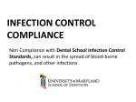 Infection Control Compliance - University of Maryland, Baltimore