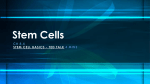 Stem Cells - Biology-Anatomy