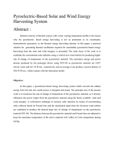 Pyroelectric-Based Solar and Wind Energy Harvesting System
