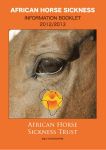 AHS Info Booklet - African Horse Sickness Trust