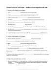 Present Perfect or Past Simple – Worksheet from EnglishCurrent.com