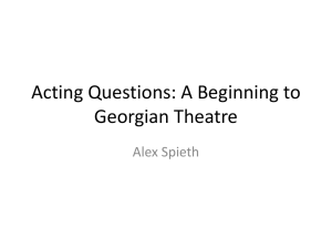 Acting Questions