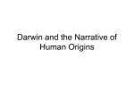 Darwin and the Narrative of Human Origins