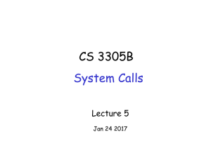 System Calls