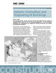 Seismic Evaluation and Upgrading of Buildings