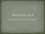 Mktg 1.02 Marketing Mix PPT