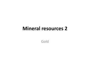 Mineral resources 2