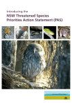 Introducing the NSW Threatened Species Priorities Action Statement