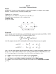 Lab 3: RLC Circuits - Weber State University