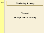 Marketing Strategy Chapter 1 Strategic Market Planning