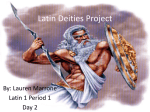Latin Deities Project