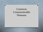 Common Communicable Diseases