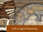 Unit 6: Age of Discovery