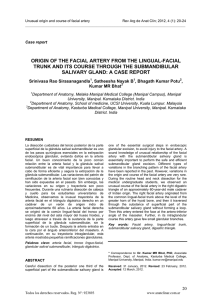 ORIGIN OF THE FACIAL ARTERY FROM THE LINGUAL