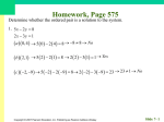 Slide 7- 1 Homework, Page 575