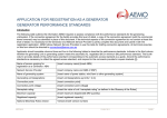 Generator Performance Standards