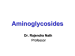 Aminoglycosides