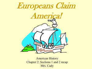 The paleo-Indians discovered America