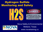 Hydrogen Sulfide Monitoring and Safety