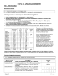 organic chemistry - Peoria Public Schools