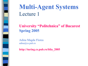 Multi-Agent Systems - AI-MAS
