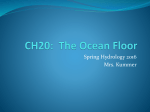 CH20: The Ocean Floor - Van Buren Public Schools