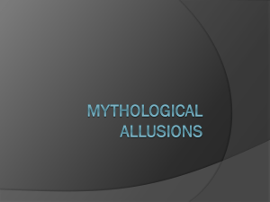 Mythological Allusions