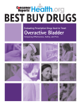 Drugs for Overactive Bladder