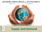 Chapter 3:Supply and Demand Dynamic