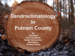 Dendroclimatology in Putnam County