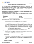 Hepatitis B Vaccination Request/Declination Form