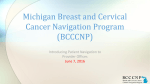 Increasing Breast and Cervical Cancer Screening in Michigan