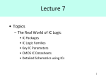 Lecture7 Integrated Circuits