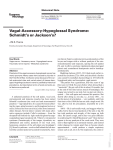 Vagal-Accessory-Hypoglossal Syndrome: Schmidt`s or Jackson`s?