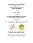 Preliminary Geologic Map of the - New Mexico Bureau of Geology