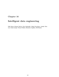 Intelligent data engineering