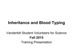blood type - studentorg