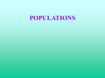 Populations, Competition, Predation, Migration, Disease