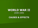 WORLD WAR II 1939-1945