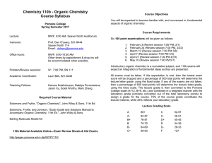 Course Syllabus - Pomona College