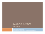 particle physics - Columbia University