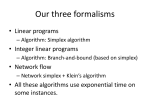 strongly polynomial time algorithm