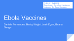 Vaccines for Ebola