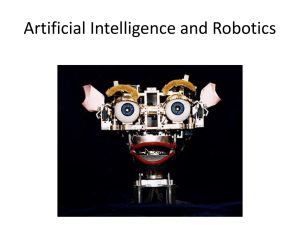 Artificial Intelligence and Robotics